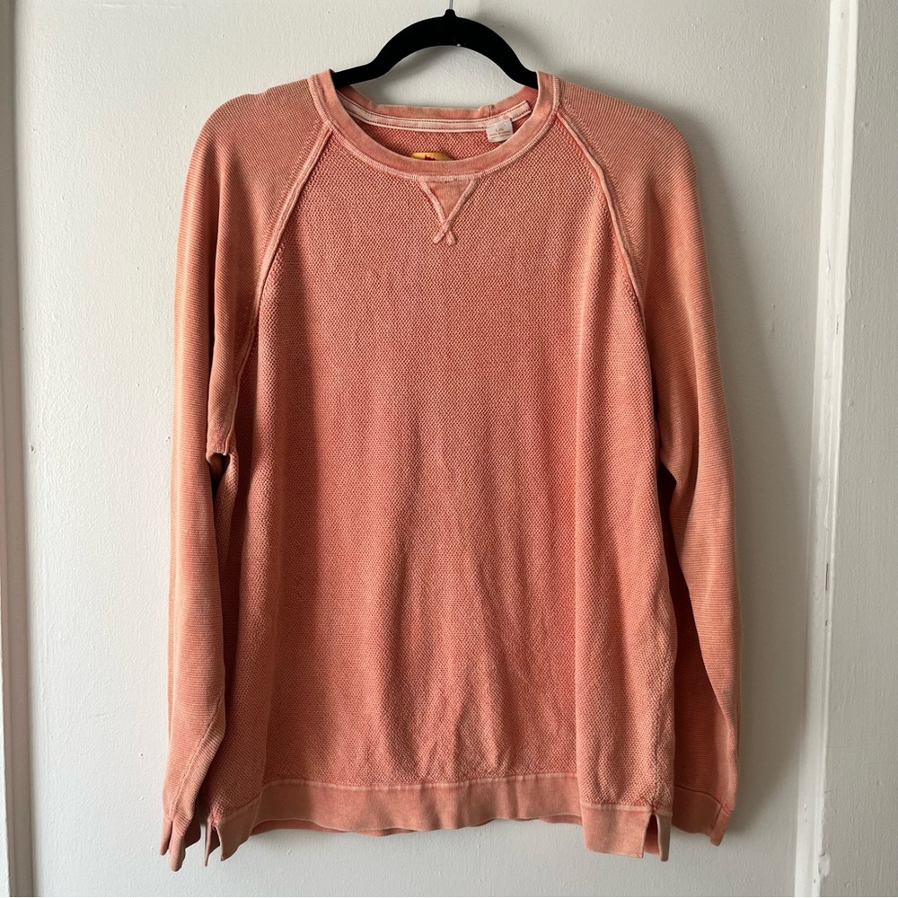 Women’s oversized weathered orange Tommy Bahama Sweater